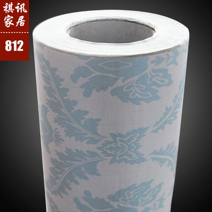 祺讯加厚自粘墙贴纸压纹客厅墙纸卧室彩装膜儿童房背景墙简约高档