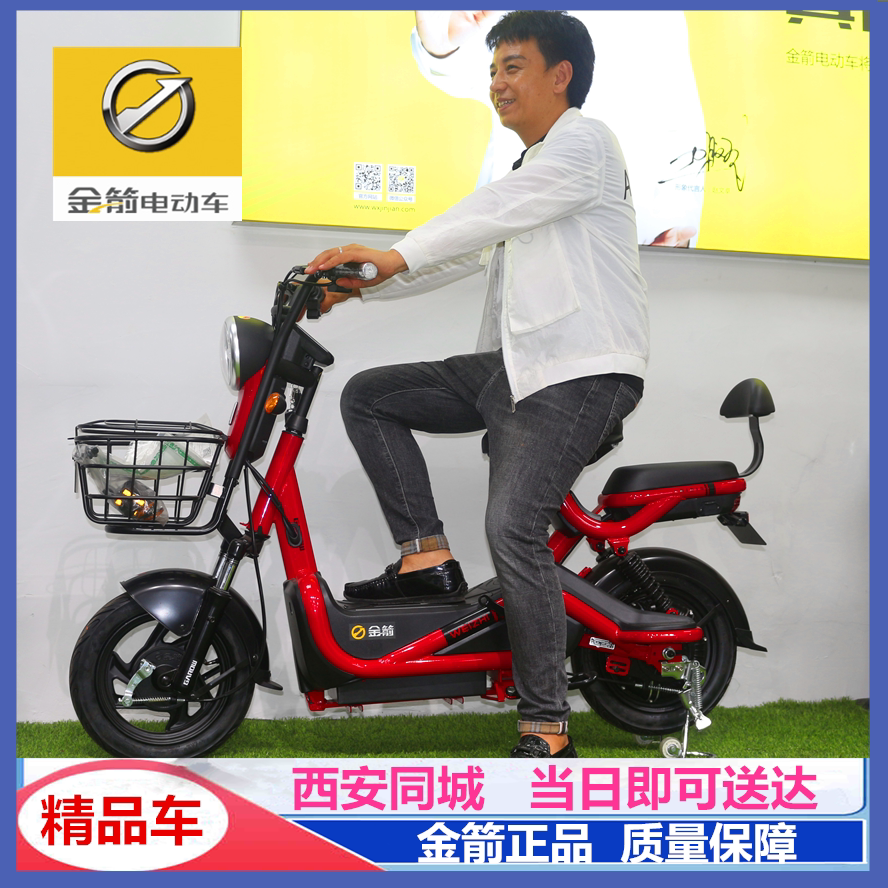 金箭新国标威致款电动车小型车女士可带人迷你型电动自行车电瓶车
