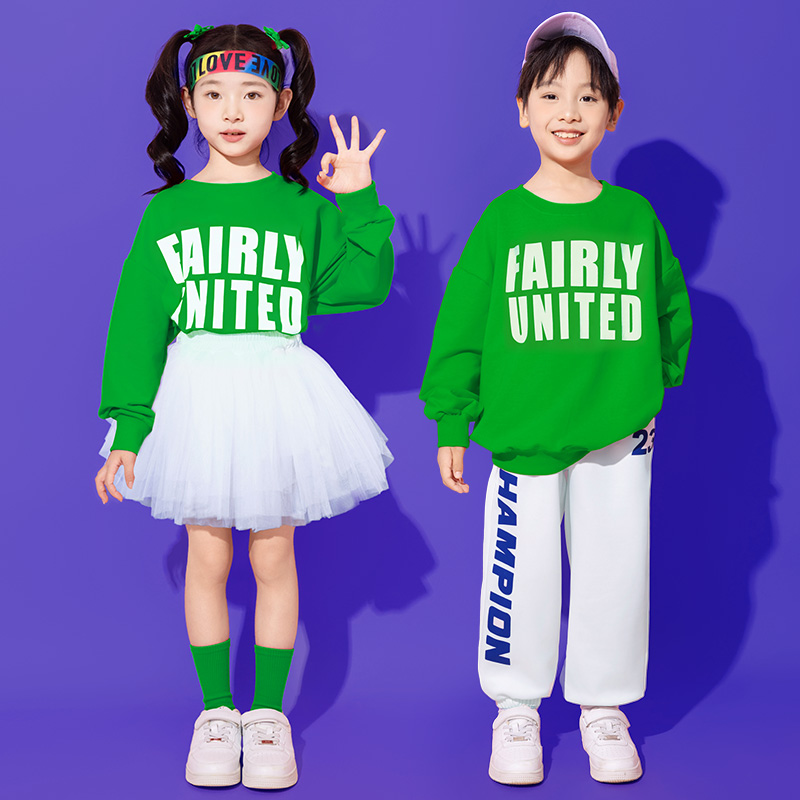 幼儿园舞蹈表演服蓬蓬裙啦啦操