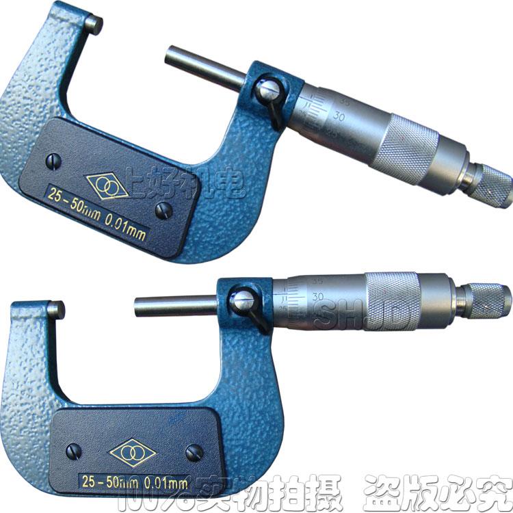 Ô³§ÕýÆ· ¹þÁ¿Í⾶ǧ·Ö³ß25-50 ¾«¶È:0.01mm ¹þÁ¿ÂÝÐý²â΢ÒÇ