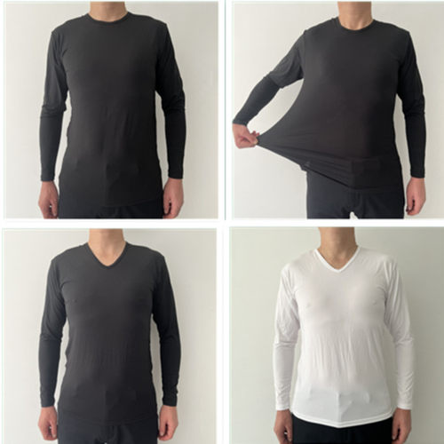 外贸长袖男紧身速干打底圆领便宜