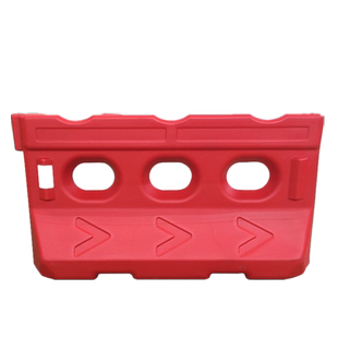 路捷吹塑注水施工隔离三孔水马围挡市政交通安全设施防撞隔离墩