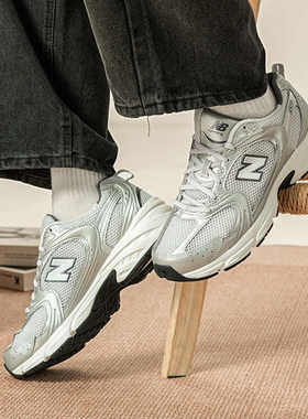NEW BALANCE 男鞋女鞋休闲经典网面老爹鞋运动鞋MR530LG GMT AD