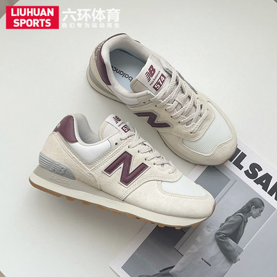 NEW BALANCE NB 女鞋轻便百搭复古休闲低帮运动鞋 WL574RCF DP2
