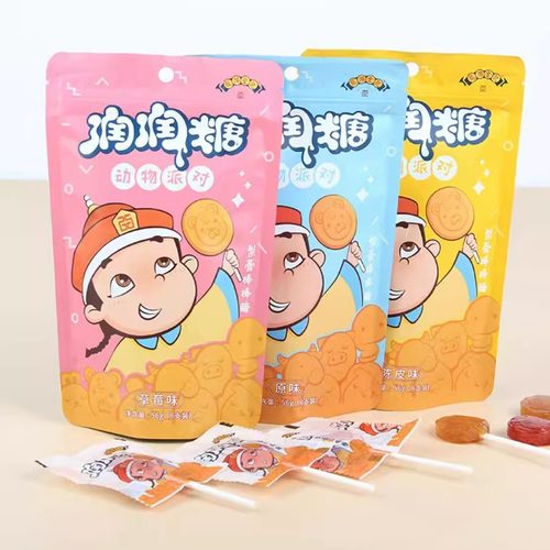 龙润堂记原味梨膏糖润润糖草莓味