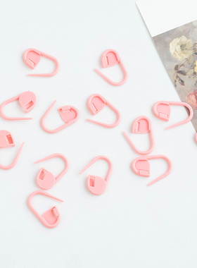 毛线织围巾钩花记号扣编织工具配件辅助计数针小别针塑料