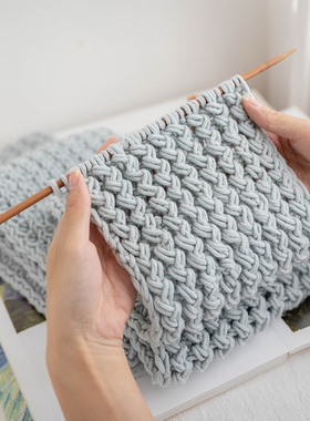 4团手工DIY围巾编织材料包秋冬新品新手零基础礼物送男友保暖情侣