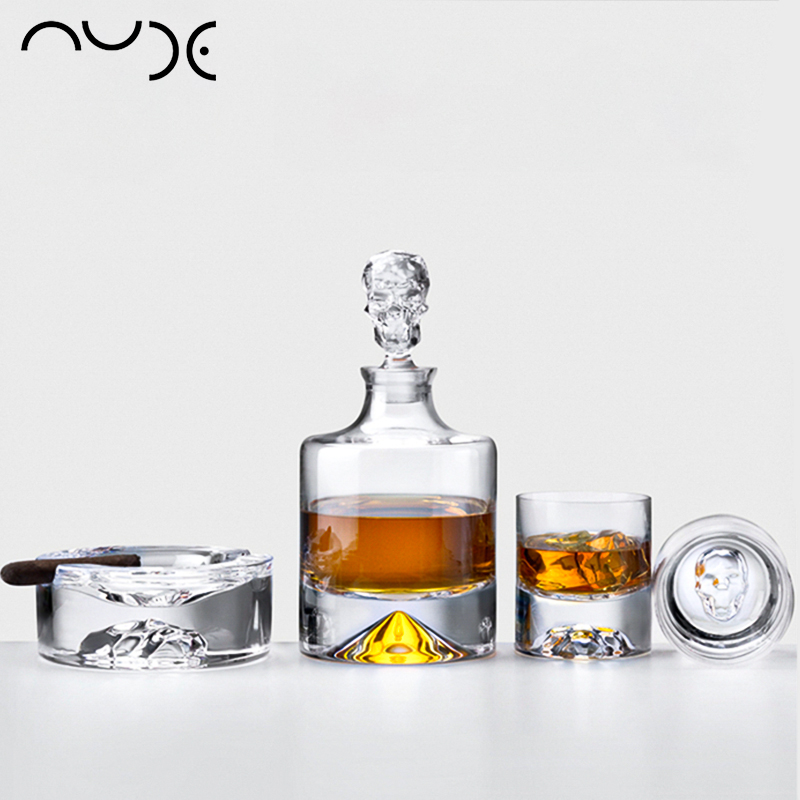 nude土耳其水晶玻璃手工威士忌杯