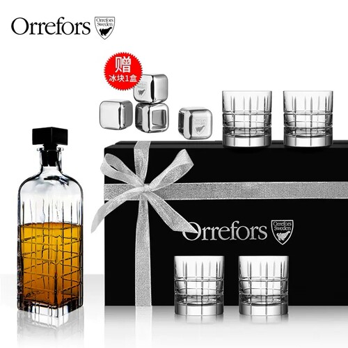 Orrefors水晶玻璃威士忌杯