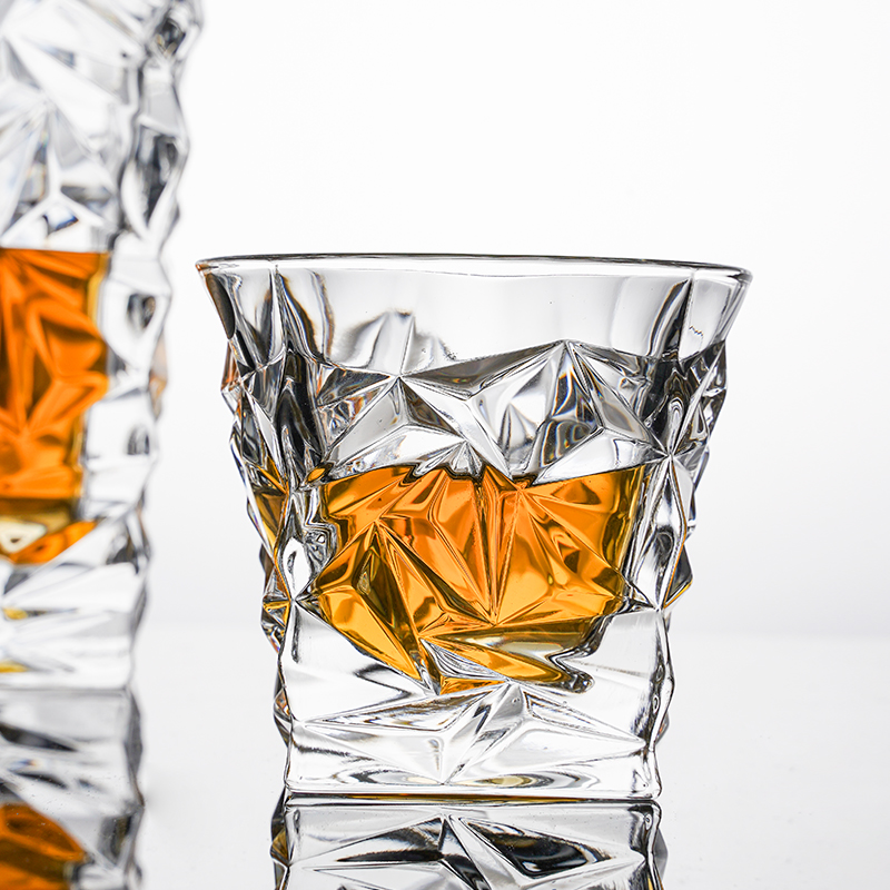 捷克原装BOHEMI水晶玻璃威士忌杯洋酒烈酒杯家用啤酒杯水杯