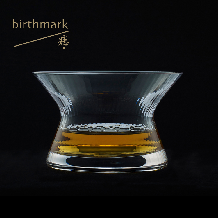 水晶玻璃痣birthmark威士忌杯