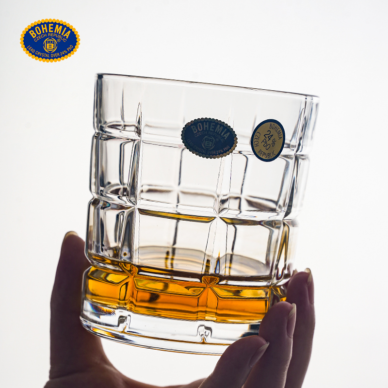 捷克BOHEMI水晶玻璃酒具装威士忌杯洋酒杯酒樽酒具装