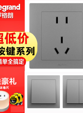 罗格朗银灰色经济实惠