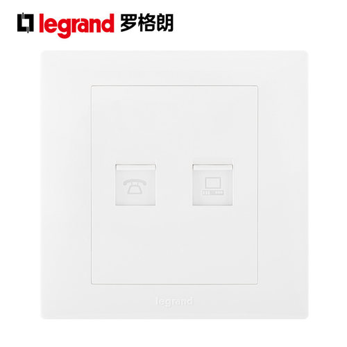 二合一组合插座电脑电话