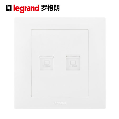 罗格朗开关插座二位电脑