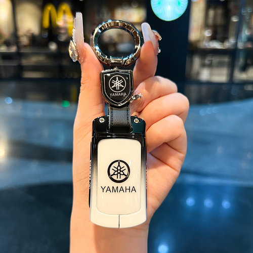 新款雅马哈钥匙套摩托车nmax155遥控保护套xmax300扣yamaha金属壳