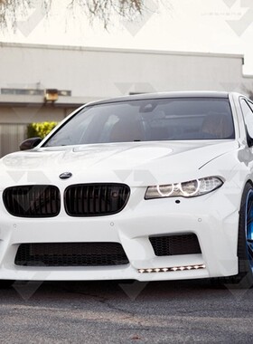 适用于宝马5系F10F18改装hamann刀锋宽体大包围M5哈曼前后杠侧裙