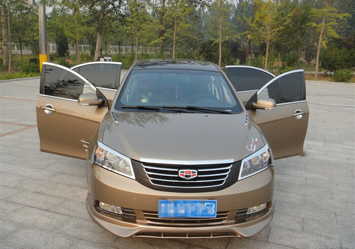 pp塑料09-13三厢帝豪EC7小包围改装10/11/12款718/715前后唇侧裙