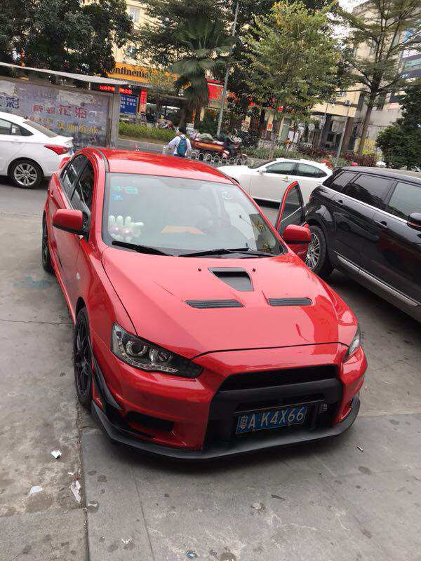 翼神GTR大包围改装 EV0前后保险杠侧裙小尾翼杠拆加装