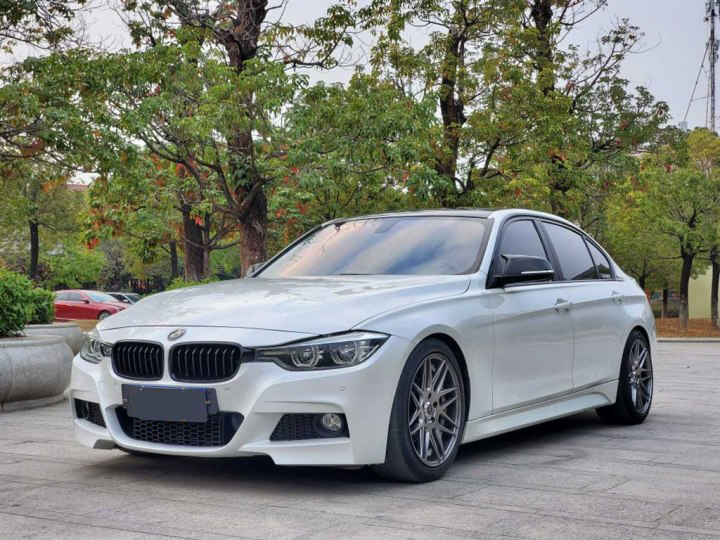 适用于13-19款宝马3系f30f35改装MT大包围前后杠侧裙mp前唇中网