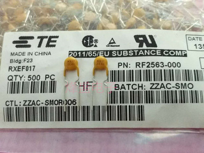 RXEF017 全新原装进口正品泰科/TE自恢复保险丝X17 0.17A 现货