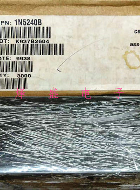 50只 原装进口MOT摩托罗拉稳压管 1N5240B 10V 银灰色稳压二极管