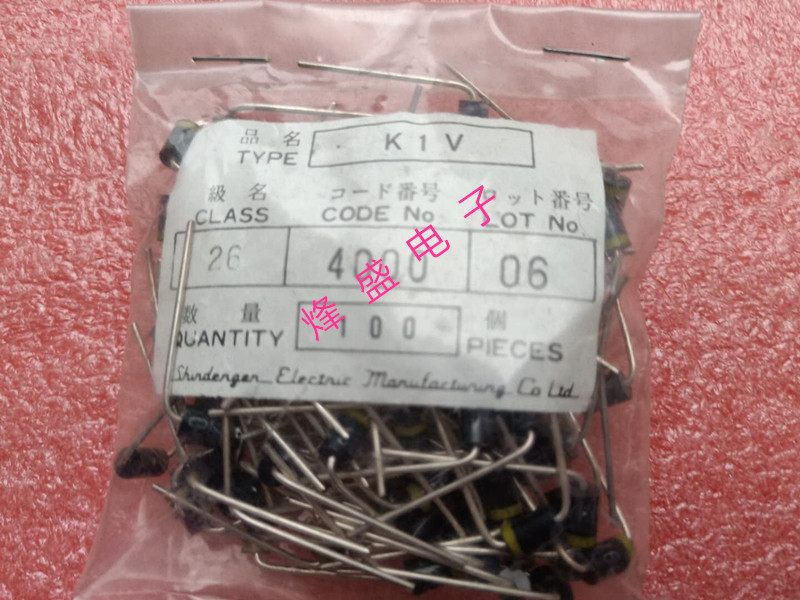 全新原装进口新电元二极管 K1V26  封装 AX10  K1V26 240V-260V