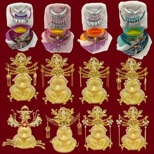 钻石鸭1号diy发簪饰品鸭头饰金属配件材料复古古风花片摆件大黄鸭