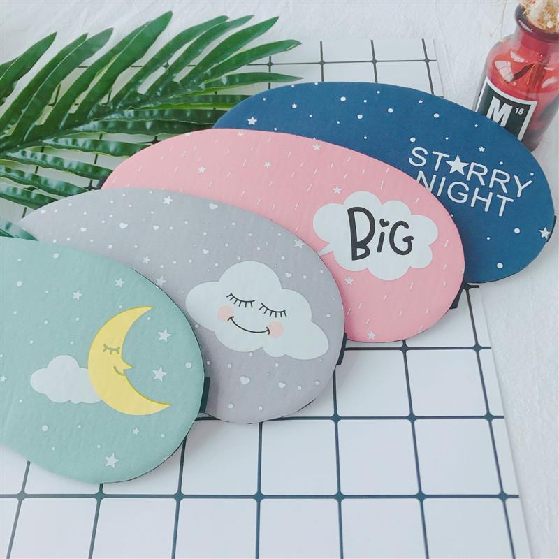 新款遮光可爱卡通睡眠眼罩男女个性透气棉热敷冰敷冰袋睡觉护眼罩