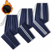 校服裤 直筒运动藏青色深蓝色 子小学生高中生一道杠两条杠春秋夏季