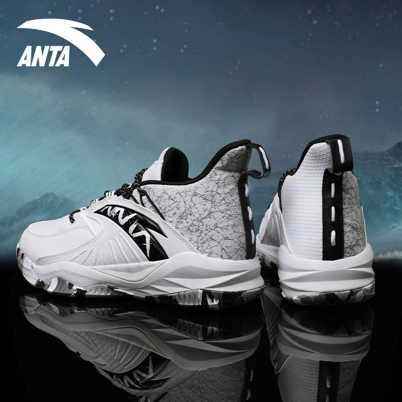 安踏菱极篮球鞋男鞋2024秋冬官网旗舰新款实战耐磨水泥地运动鞋子