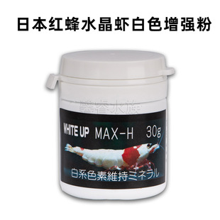 30g MAX 水晶虾白色增强粉厚白增色 新包装 日本红蜂原装