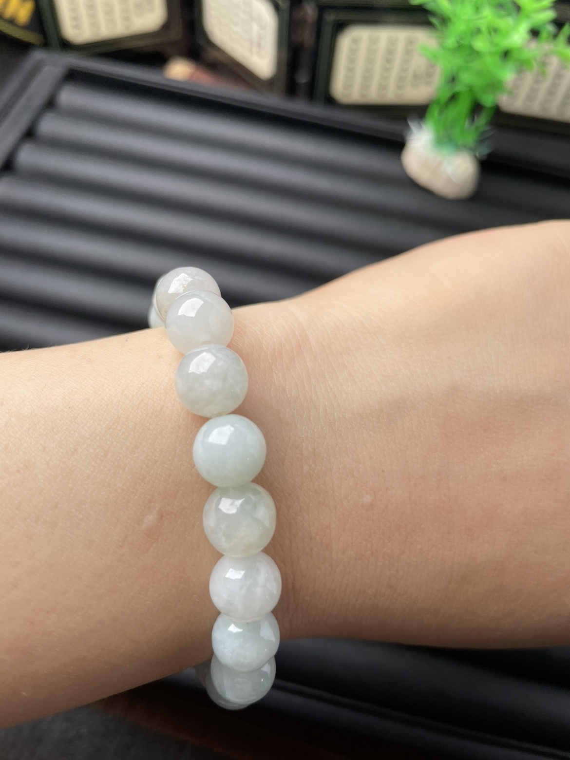 真品A货手链翡翠忠贤性价比高