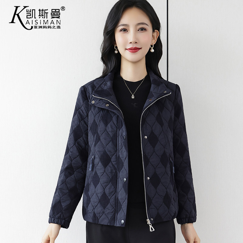 中老年女装春秋新款洋气妈妈外套