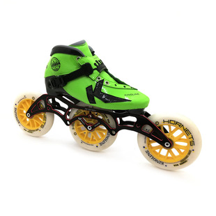 劲道正品 马拉松公路高级速滑鞋 大三轮竞速鞋 三轮四轮可互换