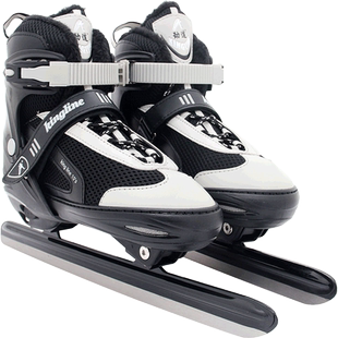 劲道儿童成人可调速滑冰刀鞋JD803S