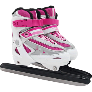 劲道新品JD168S冰刀儿童初学者可调冰刀速滑刀男女保暖真冰滑冰鞋