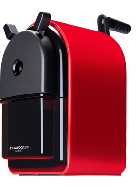 三木5193大容量便携时尚办公省力手摇式削笔机削笔器封闭包装