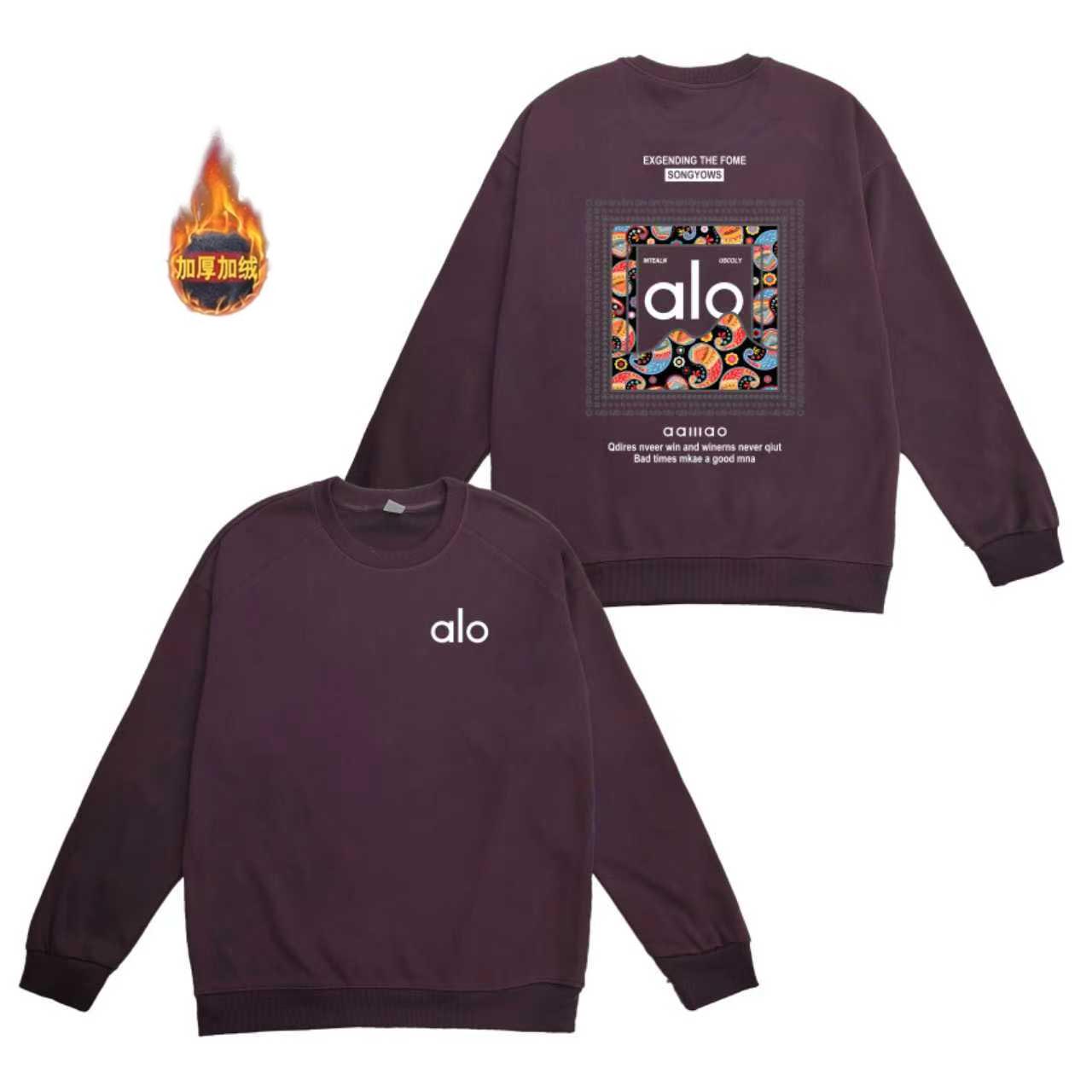 【7A抗菌】套头拼接秋冬圆领宽松型卫衣休闲套头衫中性风2786