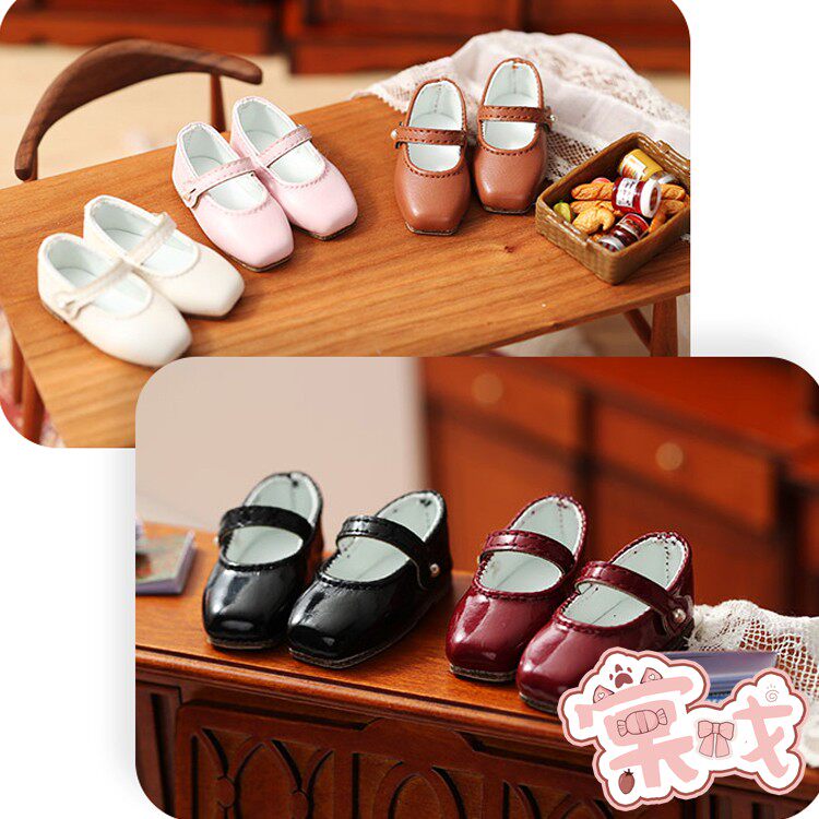 【棠戏BJD现货】FT新新 皮鞋 3分4分mdd【风瞳】方头玛丽珍