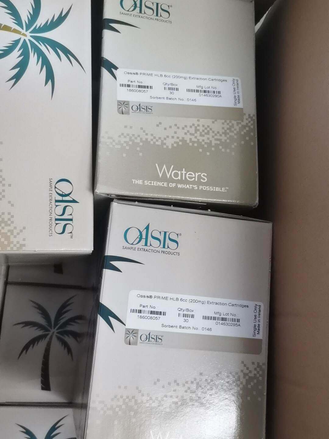 waters固相萃取小柱186008057 oasis prime hlb 6cc 30支/盒原装