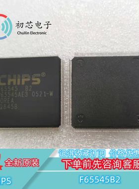 【初芯电子】全新原装 F65545B2 封装QFP208 VGA控制器芯片