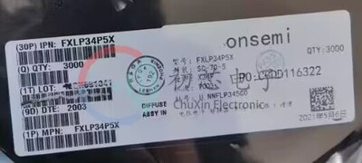 【初芯电子】FXLP34P5X 封装SC-70-5 丝印X34* 电压电平转换器