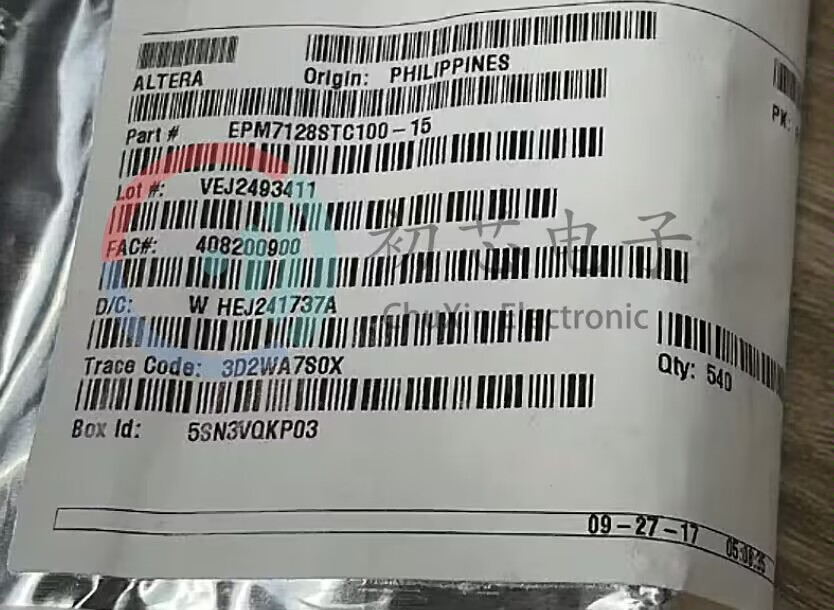 【初芯电子】 EPM7128STC100-15 封装TQFP100 嵌入式可编程门阵列