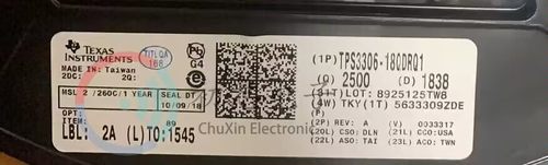 【初芯电子】TPS3306-18QDRQ1 封装SOP8 丝印618Q1 监控器芯片