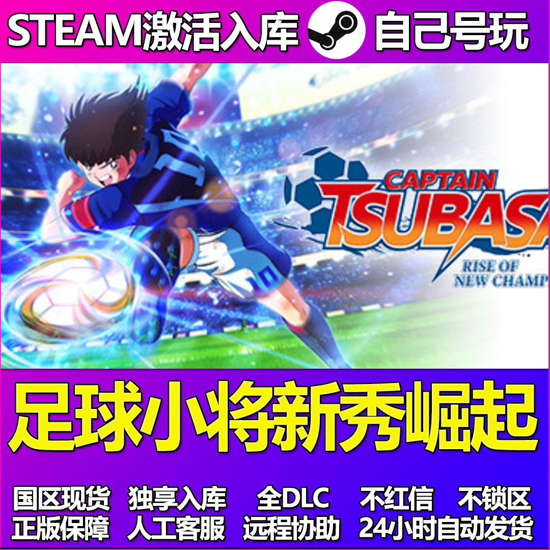 足球小将新秀崛起Steam游戏激活码CDK入库全DLC正版中文PC游戏