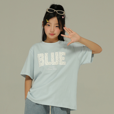 小女森圆领休闲短袖T恤