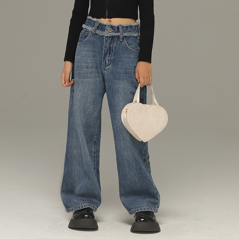 小女森牛仔裤四季通用