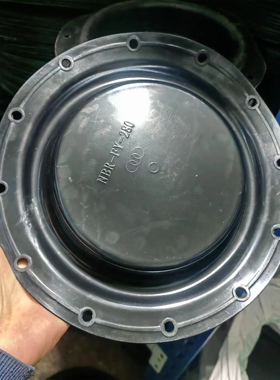 蒸汽气动调节阀隔膜片自力式膜片NBR-FY-100/200/280/400/600橡胶