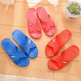 酒店用女拖鞋浴室宾馆旅店拖鞋洗浴塑料交叉拖鞋客房居家室内拖鞋
